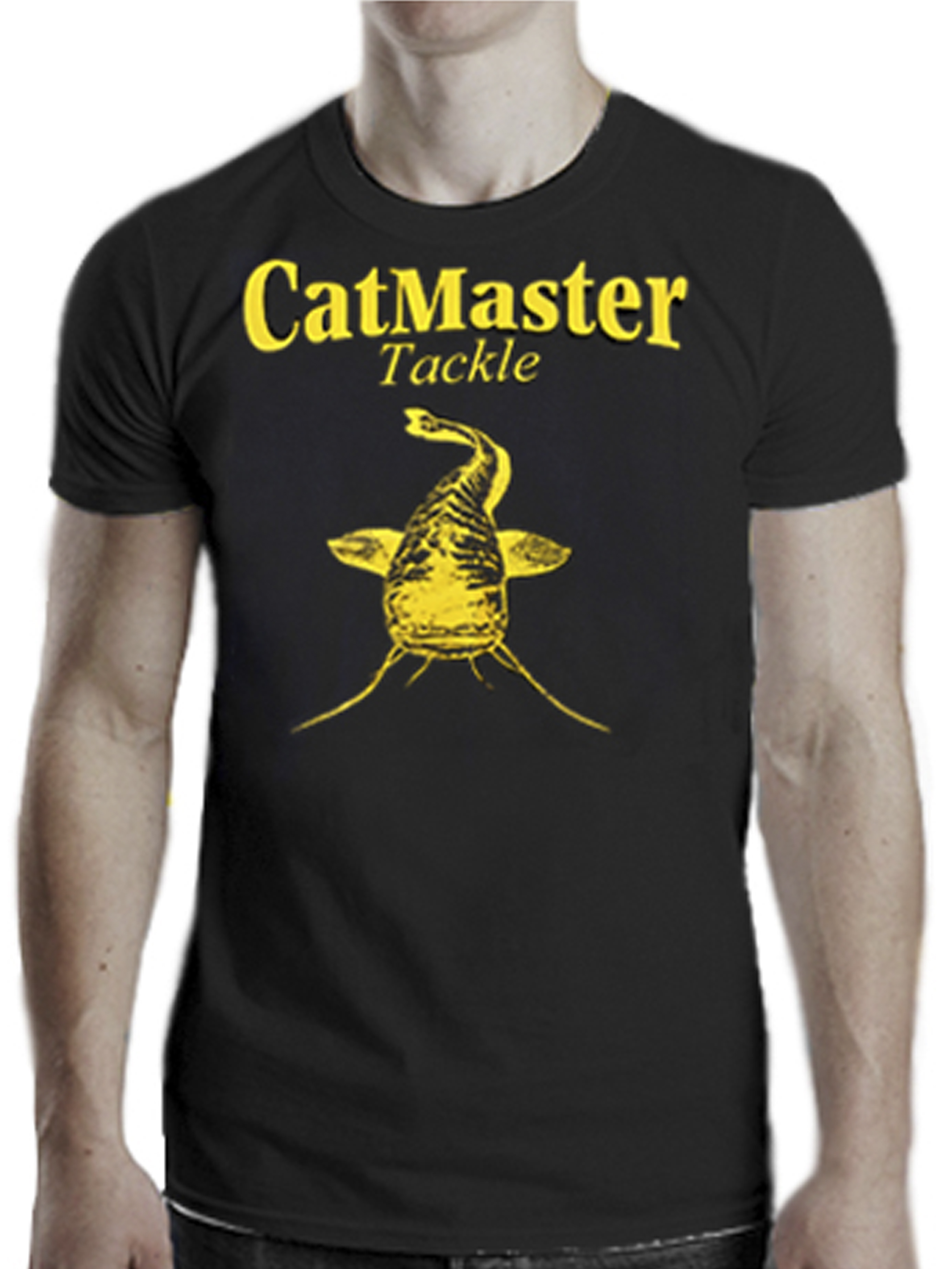 CatMaster Tackle T-Shirt Black