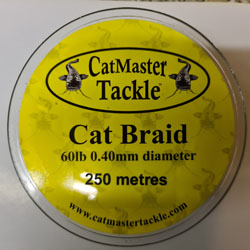 CatMaster Tackle Cat Braid 60lb 250 Metres