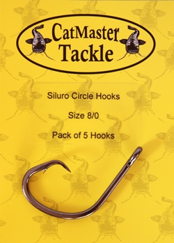 CatMaster Tackle Siluro Circle Hooks 8/0