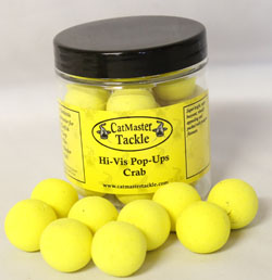 CatMaster Tackle Extreme Pop Ups Yellow Crab 22mm