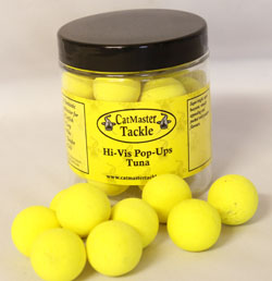 CatMaster Tackle Extreme Pop Ups Yellow Tuna 22mm