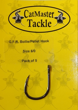 CatMaster Tackle GFR Boilie/Pellet Hook Size 6/0