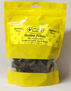 CatMaster Tackle Hair Rig Friendly Halibut Pellets 20mm pouch of 50 