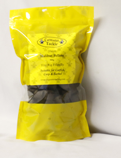 CatMaster Tackle Hair Rig Friendly 20mm Halibut Pellets. 900gm Pouch