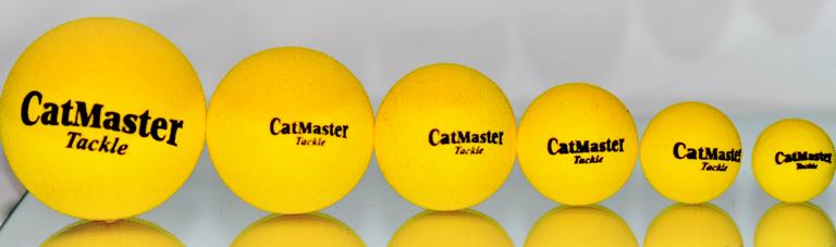 CatMaster Tackle Hi-Vis Poppers. Yellow 50mm Pack of 2
