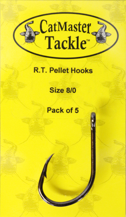CatMaster Tackle R.T. Pellet Hooks size 8/0 Barbed