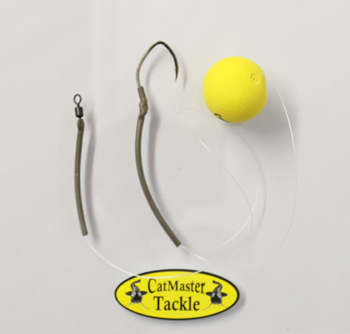 CatMaster Tackle Hi Vis Yellow Popper Live Bait Rig