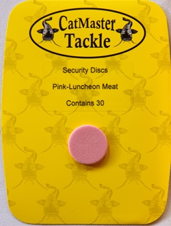 CatMaster Tackle Security Discs Pink/Luncheon Meat