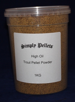 trout pellet powder